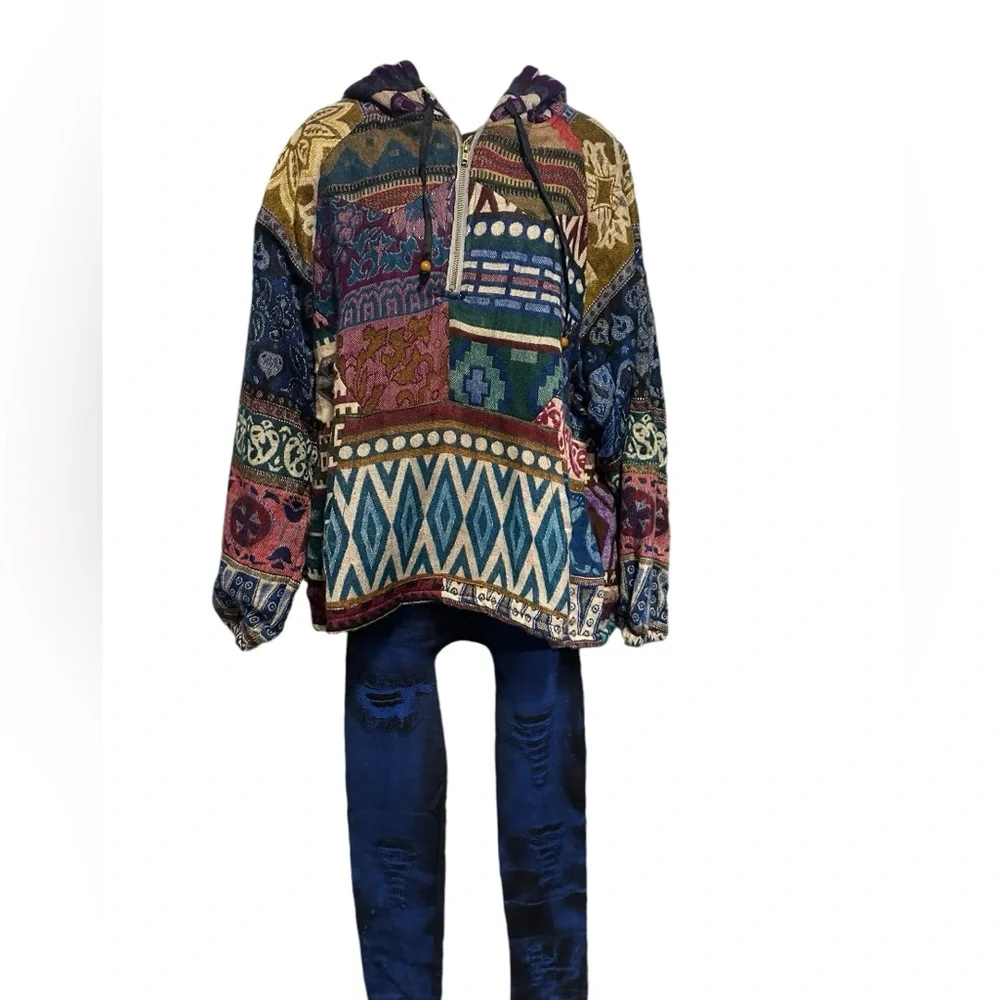 NWT.  Sacred Threads lined jacket. Onesize. 224711.  CL/GR03. - Picture 2 of 5